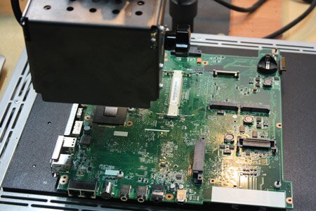 BGA пайка платы